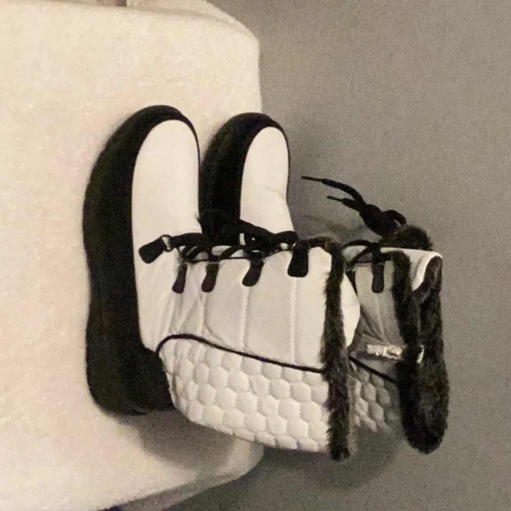 Totes Women's Winter & Rain Boots - Black and White - Picture 6 of 12